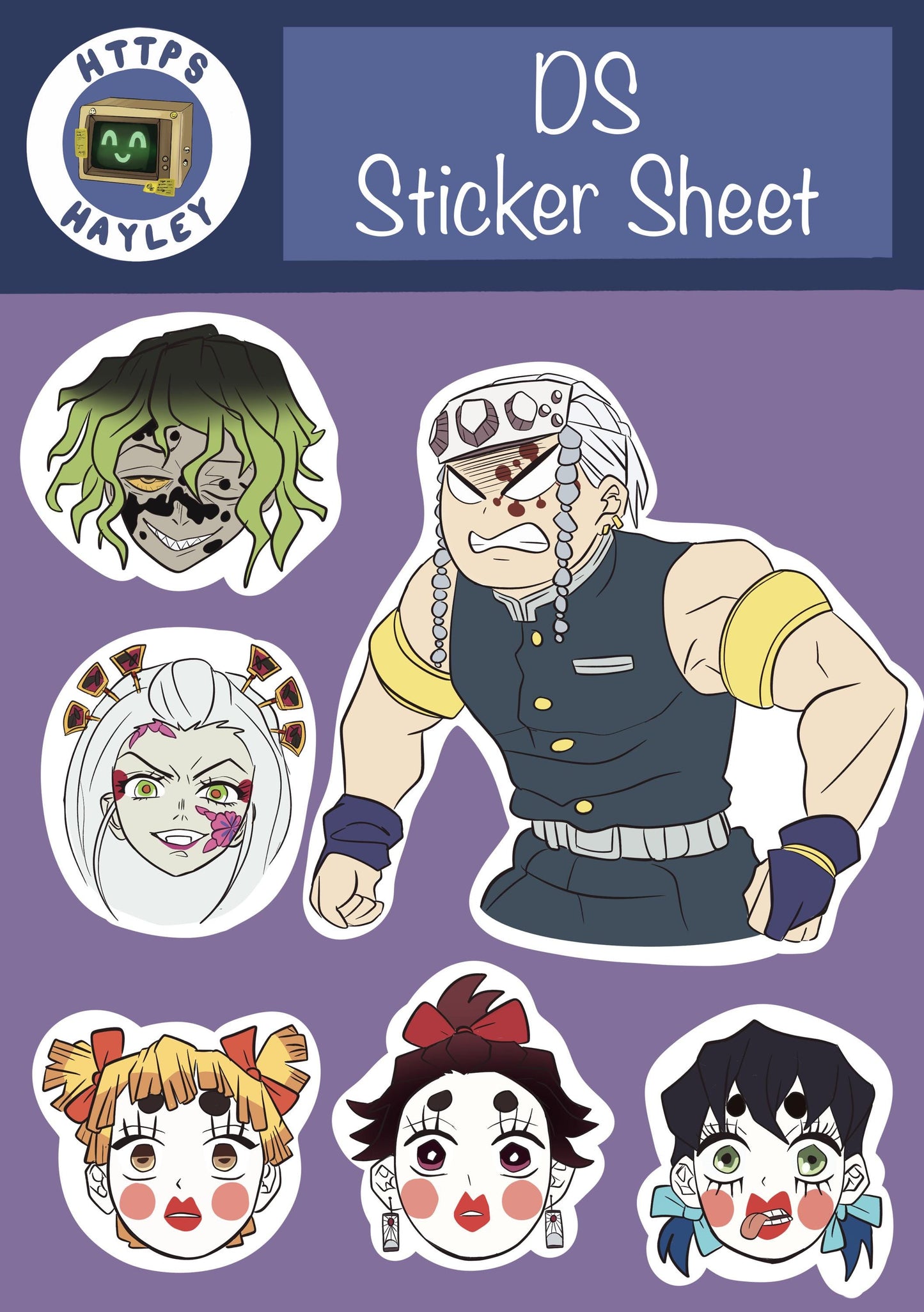 Slayer Sticker Sheet