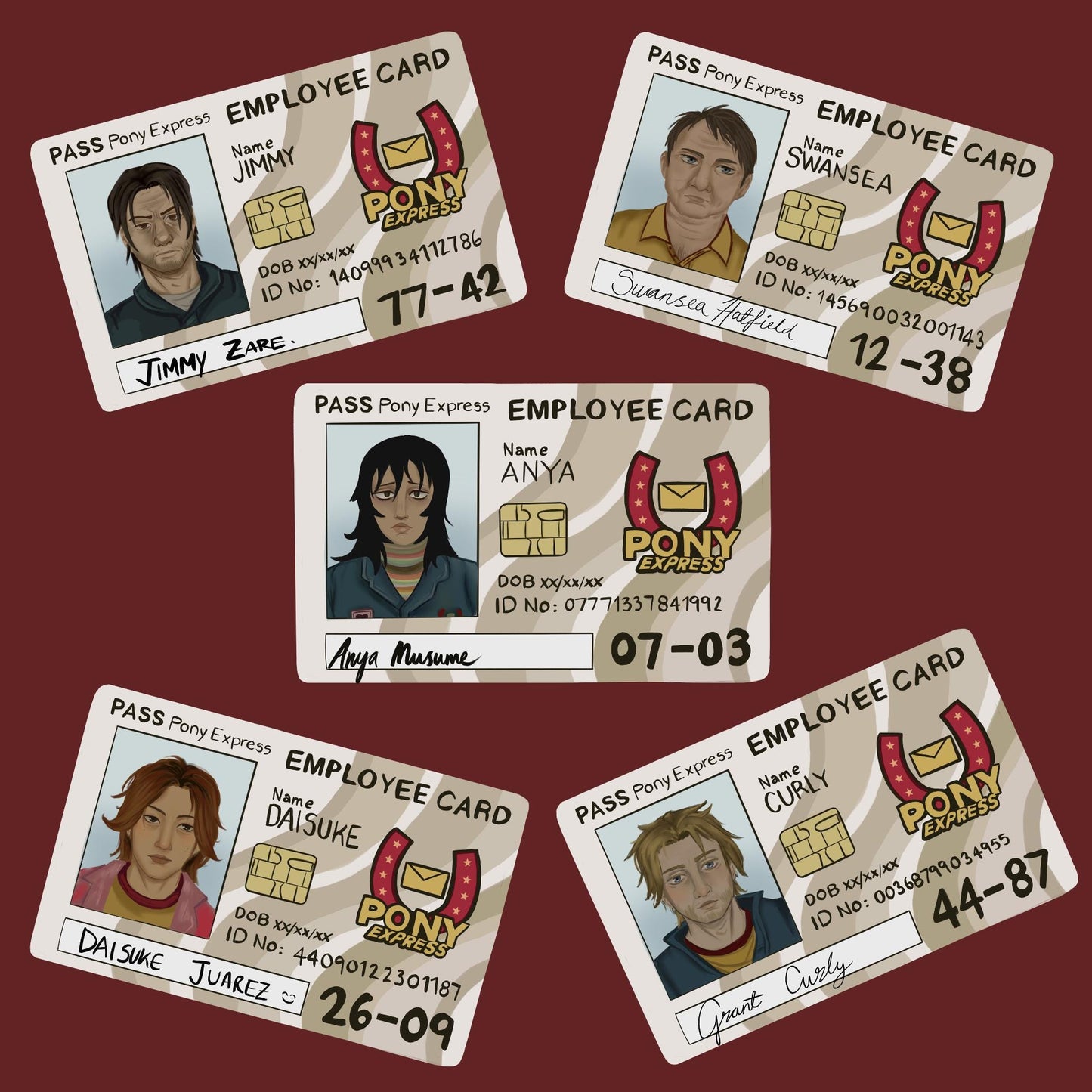 Mouthwashing ID Keychains