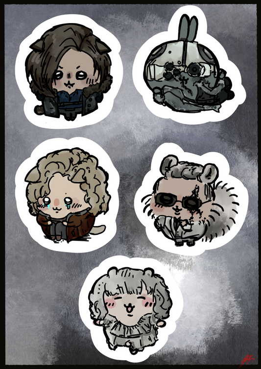 RE9 Sticker Sheet