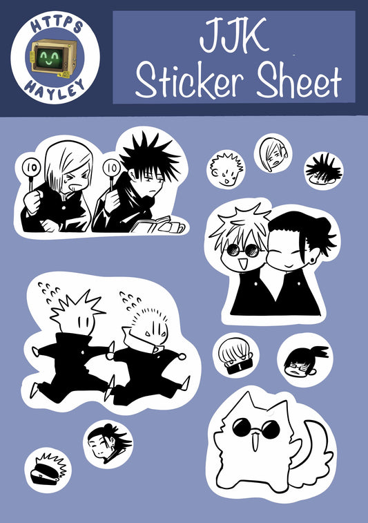 Sorcerer inspired Sticker Sheet